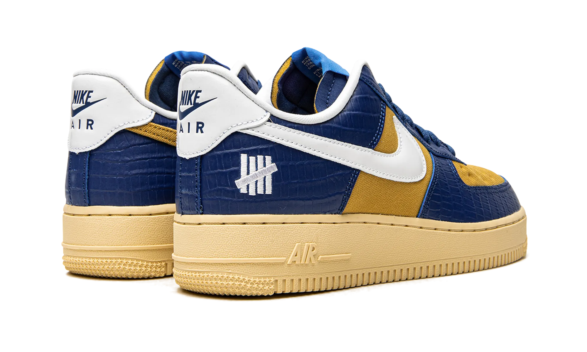 Air Force 1 Low "Undefeated - Blue Croc" Rugged Grip
