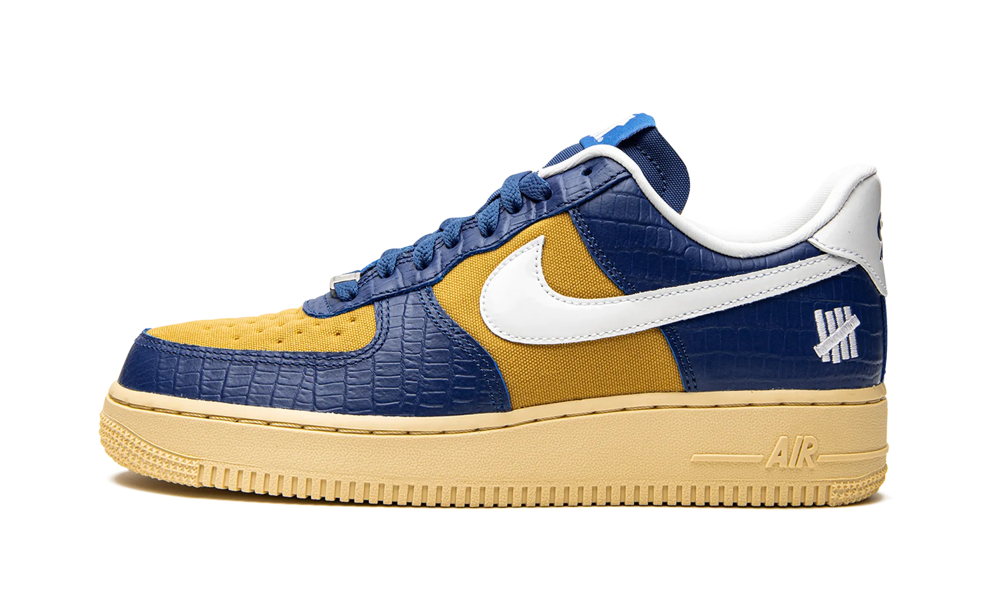 Street Comfort Air Force 1 Low "Undefeated - Blue Croc"