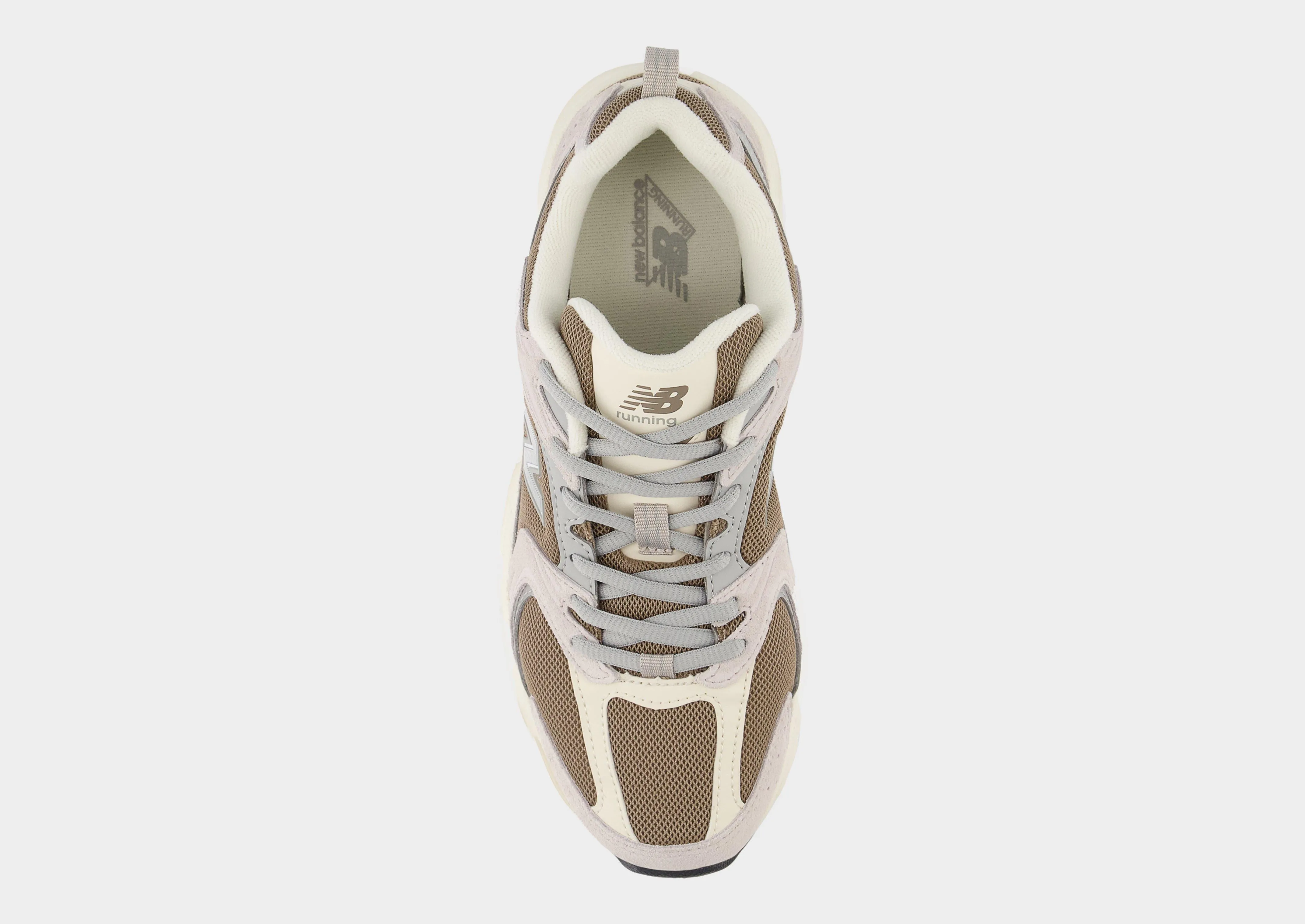 530 Classic Design running in a levee area shoes