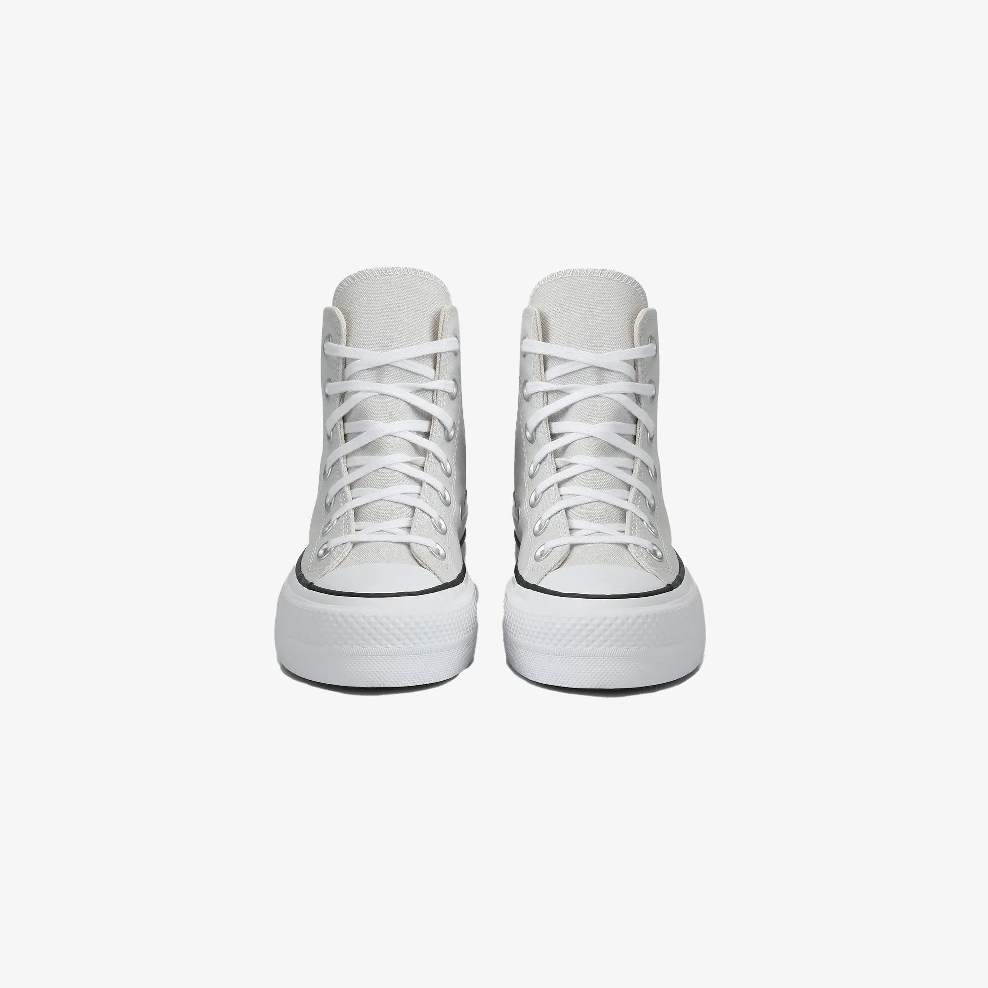 Layered Design Motion Control Technology Converse | CHUCK TAYLOR ALL STAR PLATFORM CANVAS { WHITE