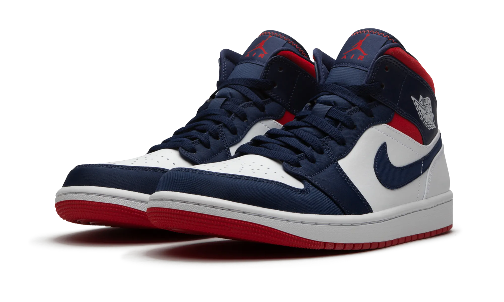 Air Jordan 1 Mid SE "Olympic - USA" Reliable Traction