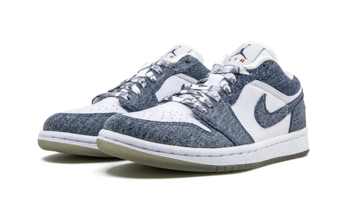 Padded Tongue Construction Street Comfort AIR JORDAN 1 RETRO LO CA WMNS "Denim"