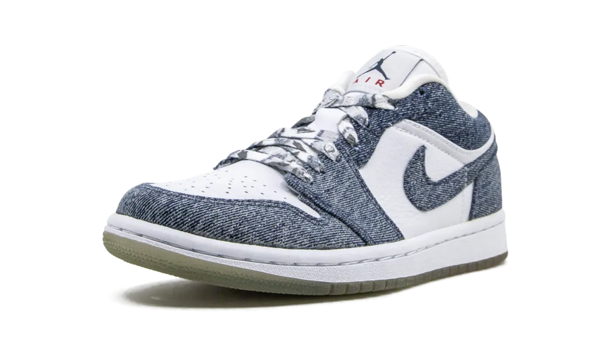 Stitchless Seams Heat Dissipating Layers AIR JORDAN 1 RETRO LO CA WMNS "Denim"