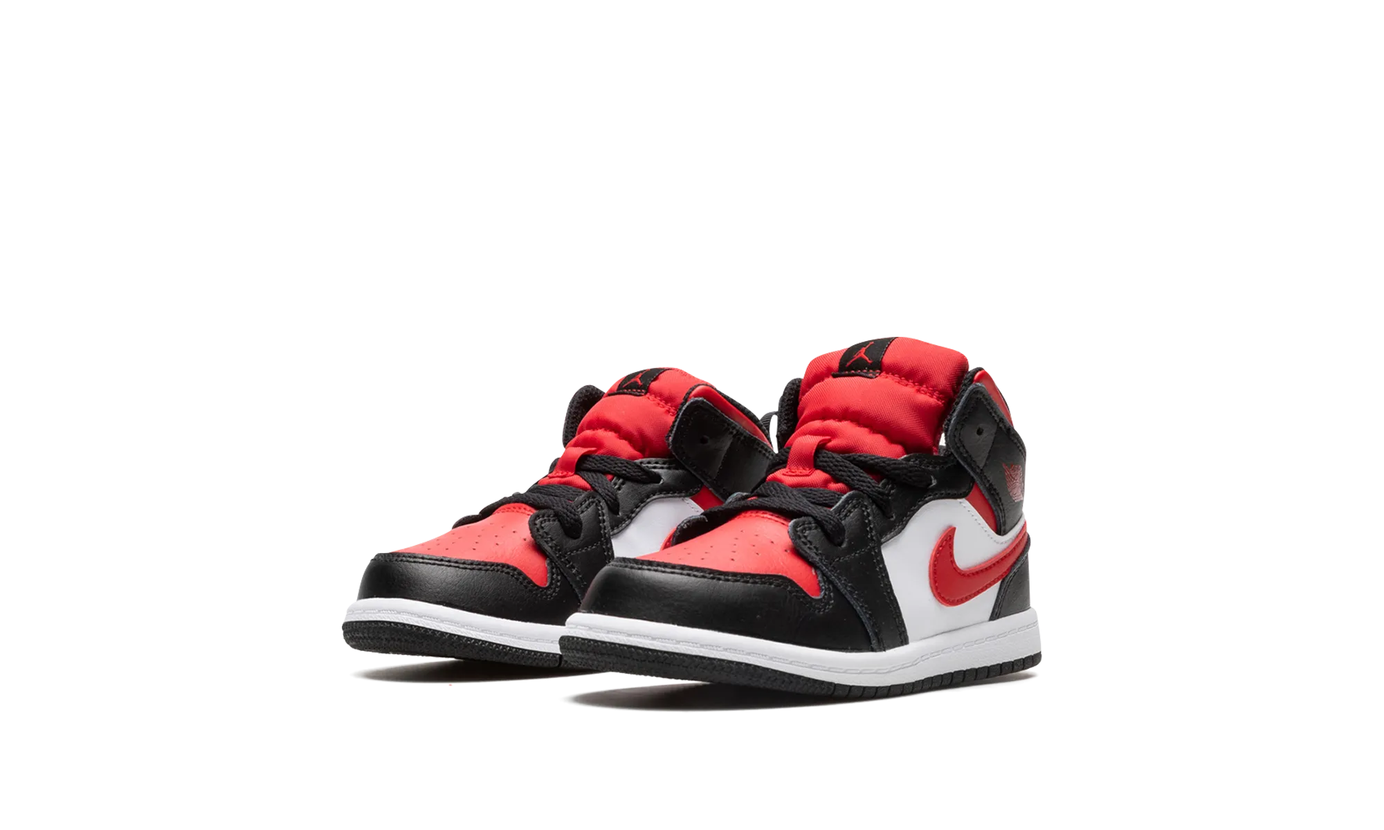Air Jordan 1 Mid TD "Alternate Bred Toe" Zoned Cushioning Timeless arch