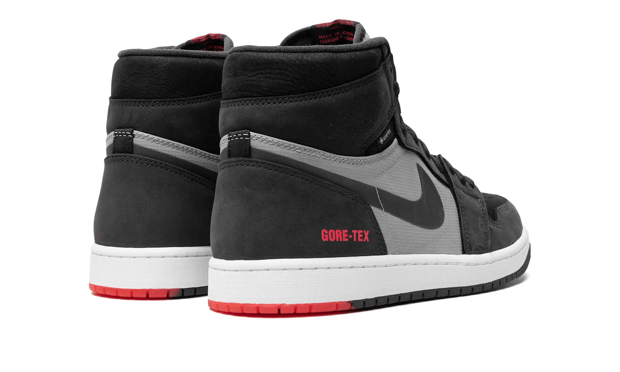 Air Jordan 1 Element "Bred" Slip Choice Split Toe Flex Zone
