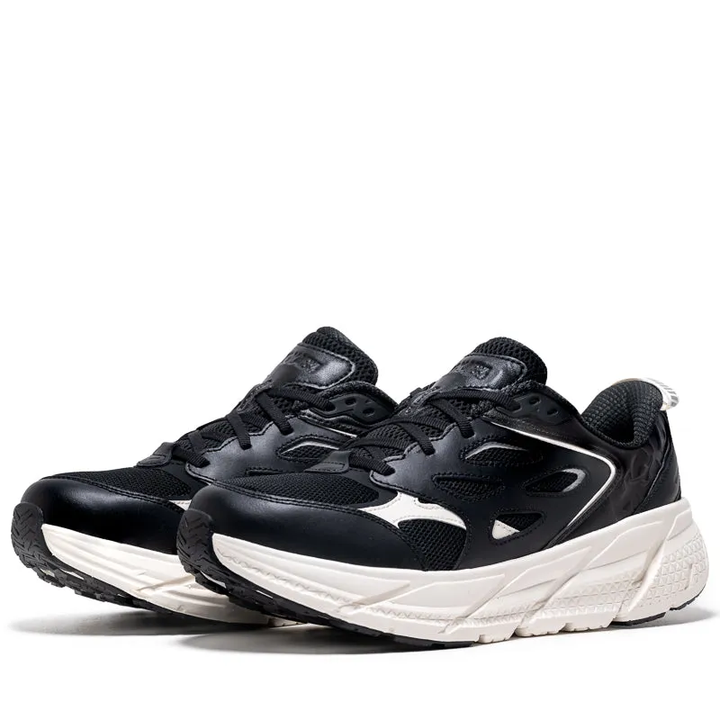 Cushioned Choice Non Restrictive Fit Hoka Clifton L Athletics - Obsidian/Alabaster
