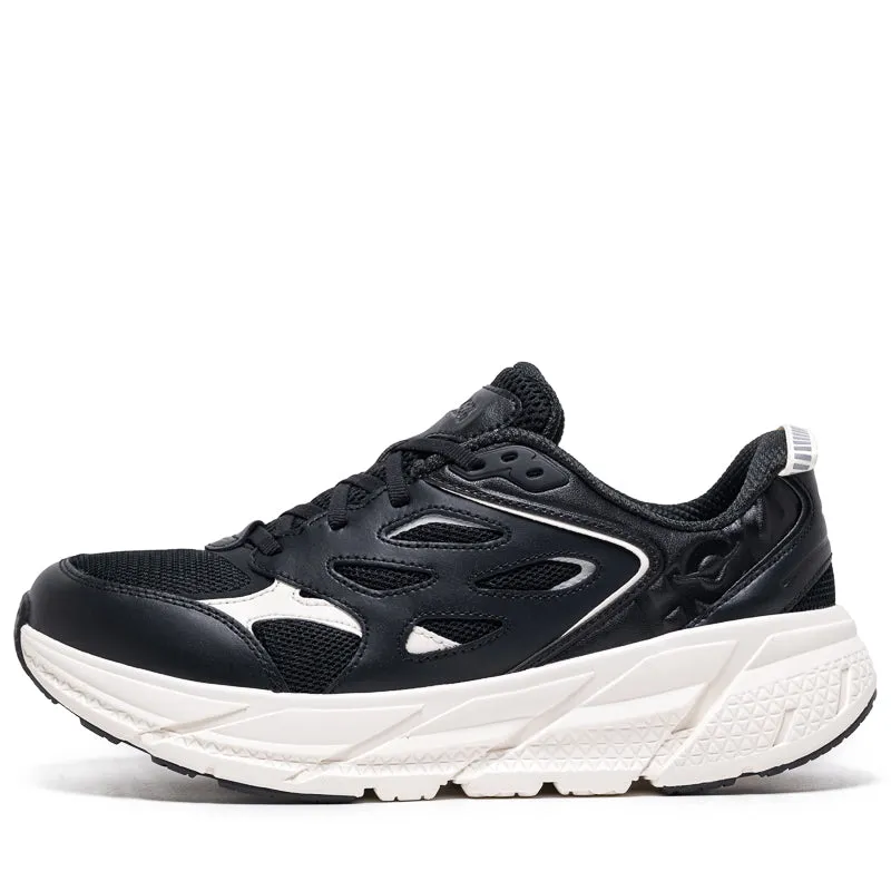 Neutral Frame Breathable touch Hoka Clifton L Athletics - Obsidian/Alabaster
