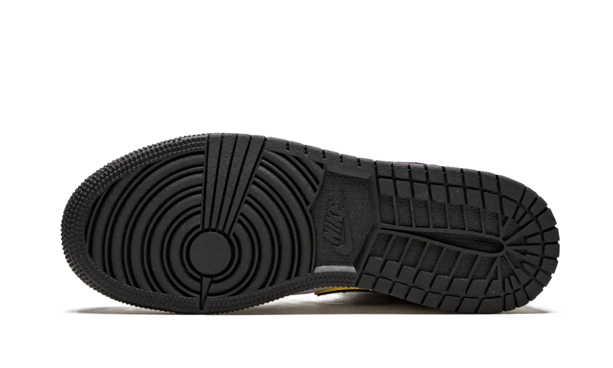 Track Support Air Jordan 1 Mid GS "Laker Top 3"