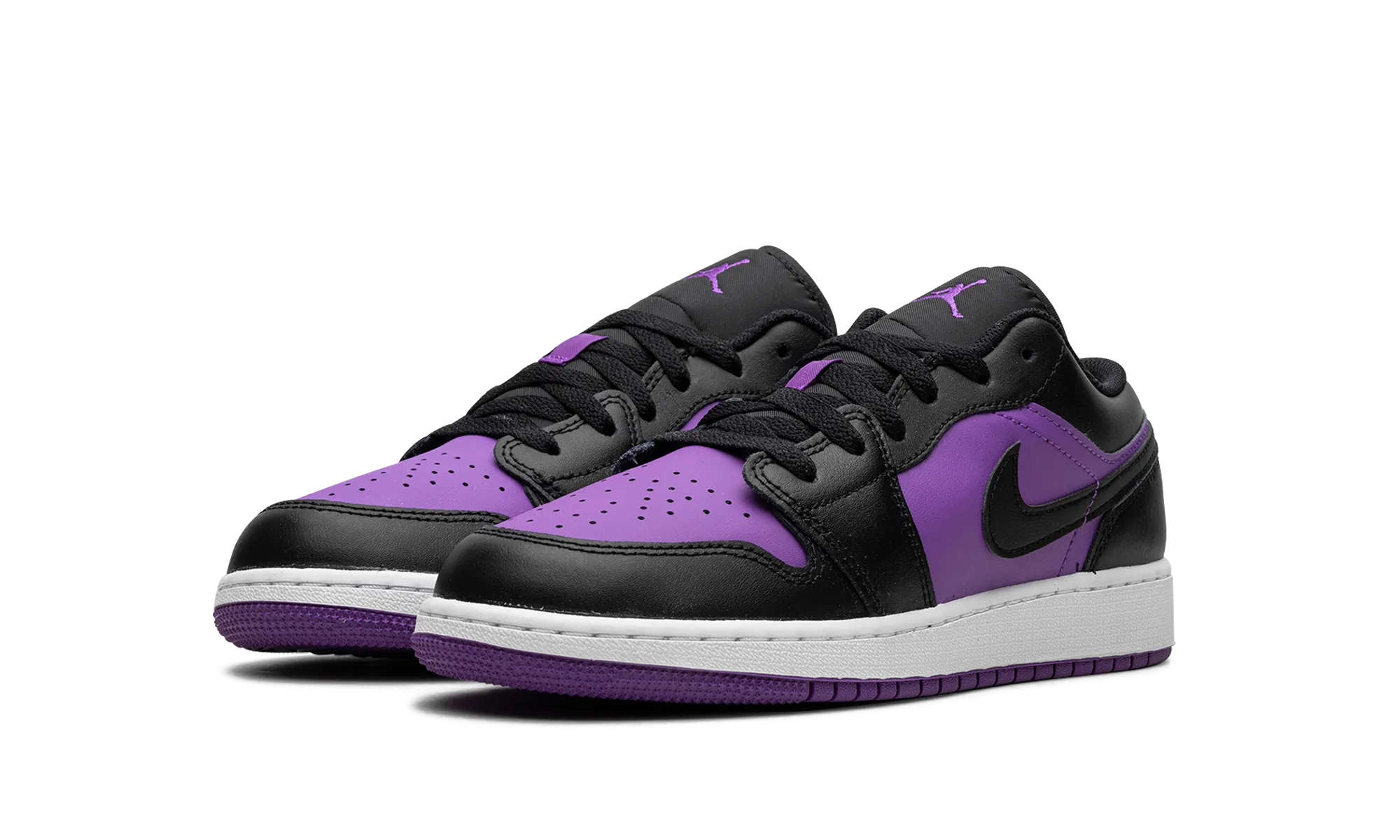 Air Jordan 1 Low GS "Purple Venom" Anatomically Shaped Footbed
