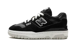cold - climate running shoes adjustable fit shoes 550 "Black Suede"