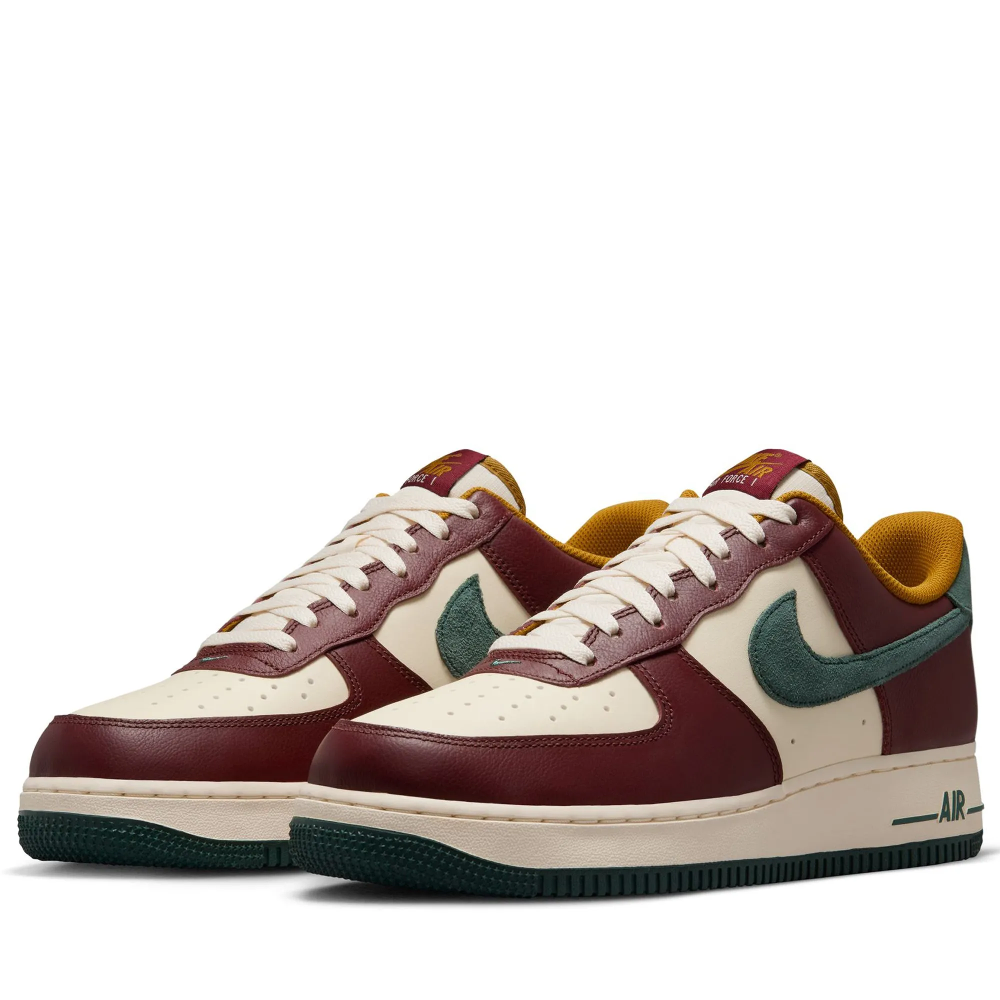 Nike Air Force 1 '07 LV8 - Coconut Milk/Dark Team Red Easy Styling