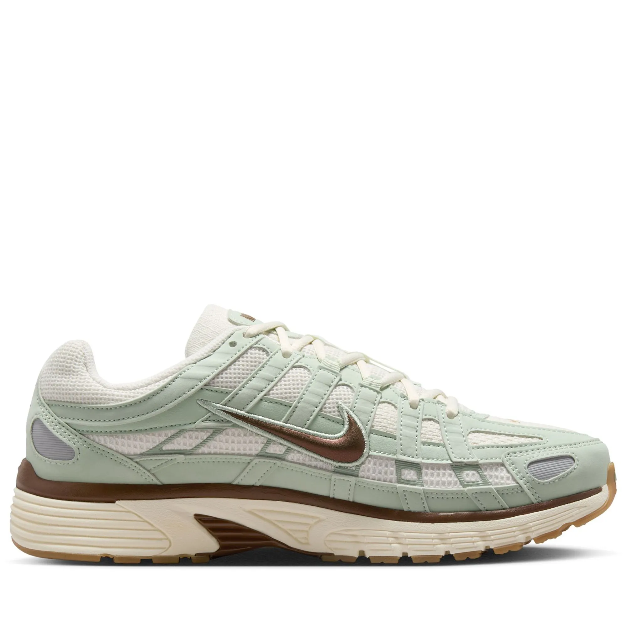 Nike P-6000 SE - Seafoam/Fauna Brown Ultra-soft feel Step Smart