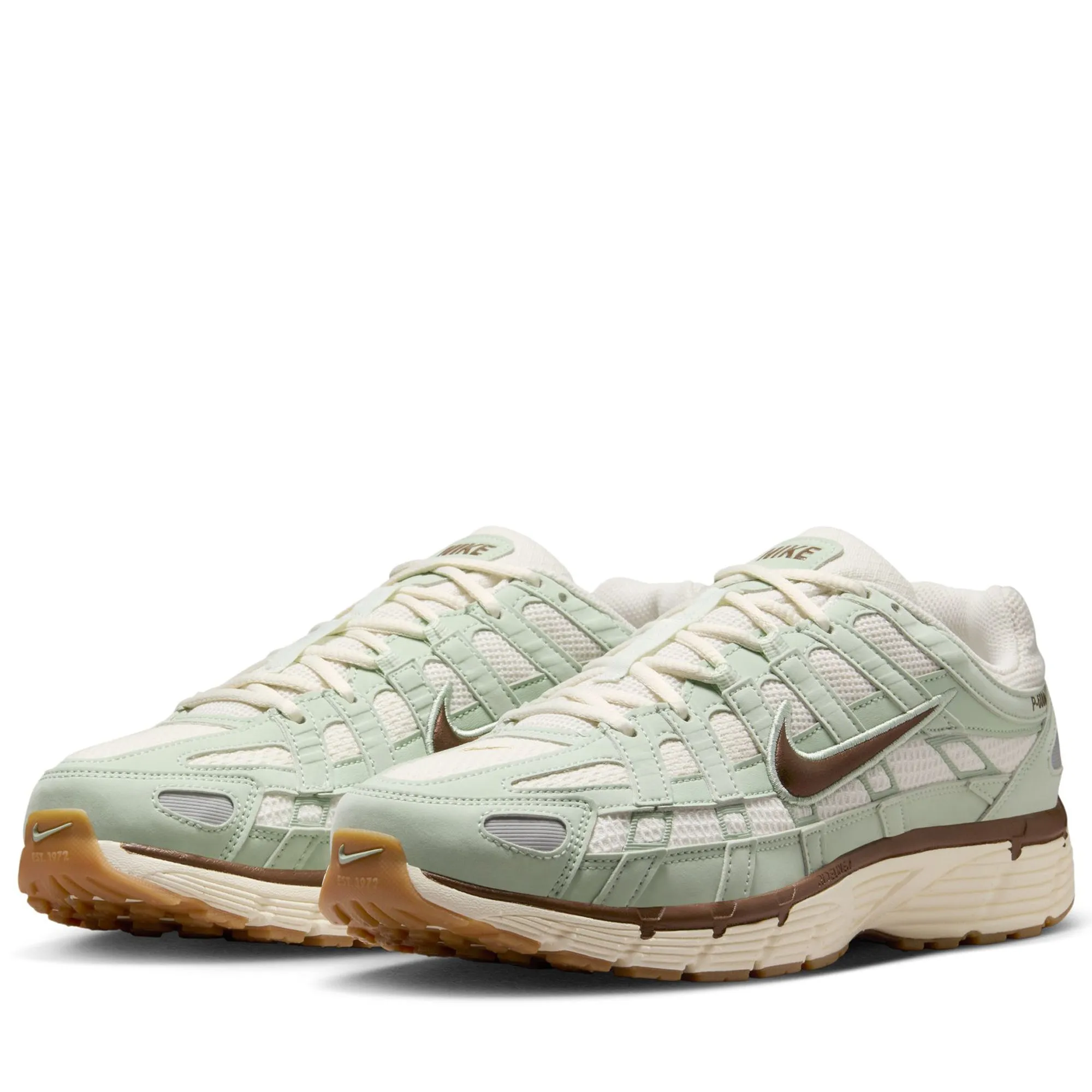 Nike P-6000 SE - Seafoam/Fauna Brown Step Smart Flat Surface