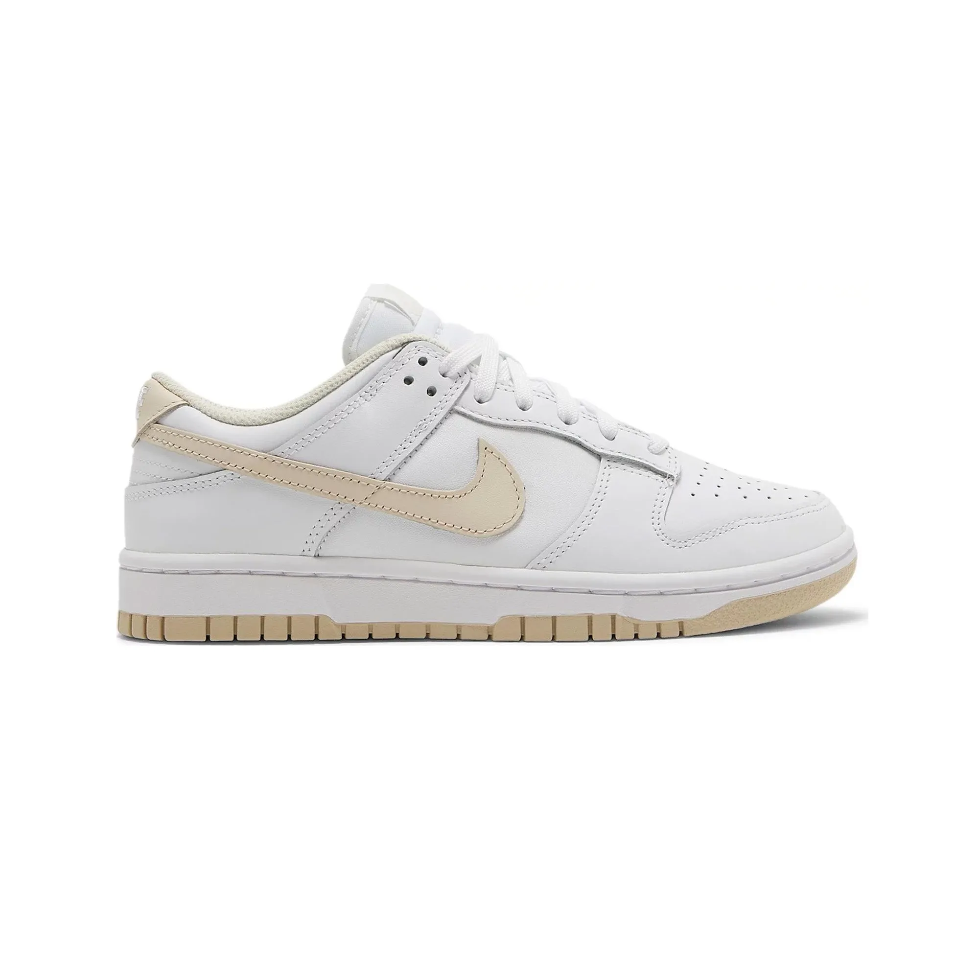 Low Profile Collar Padding Body Movement Dunk Low 'White Pearl' W
