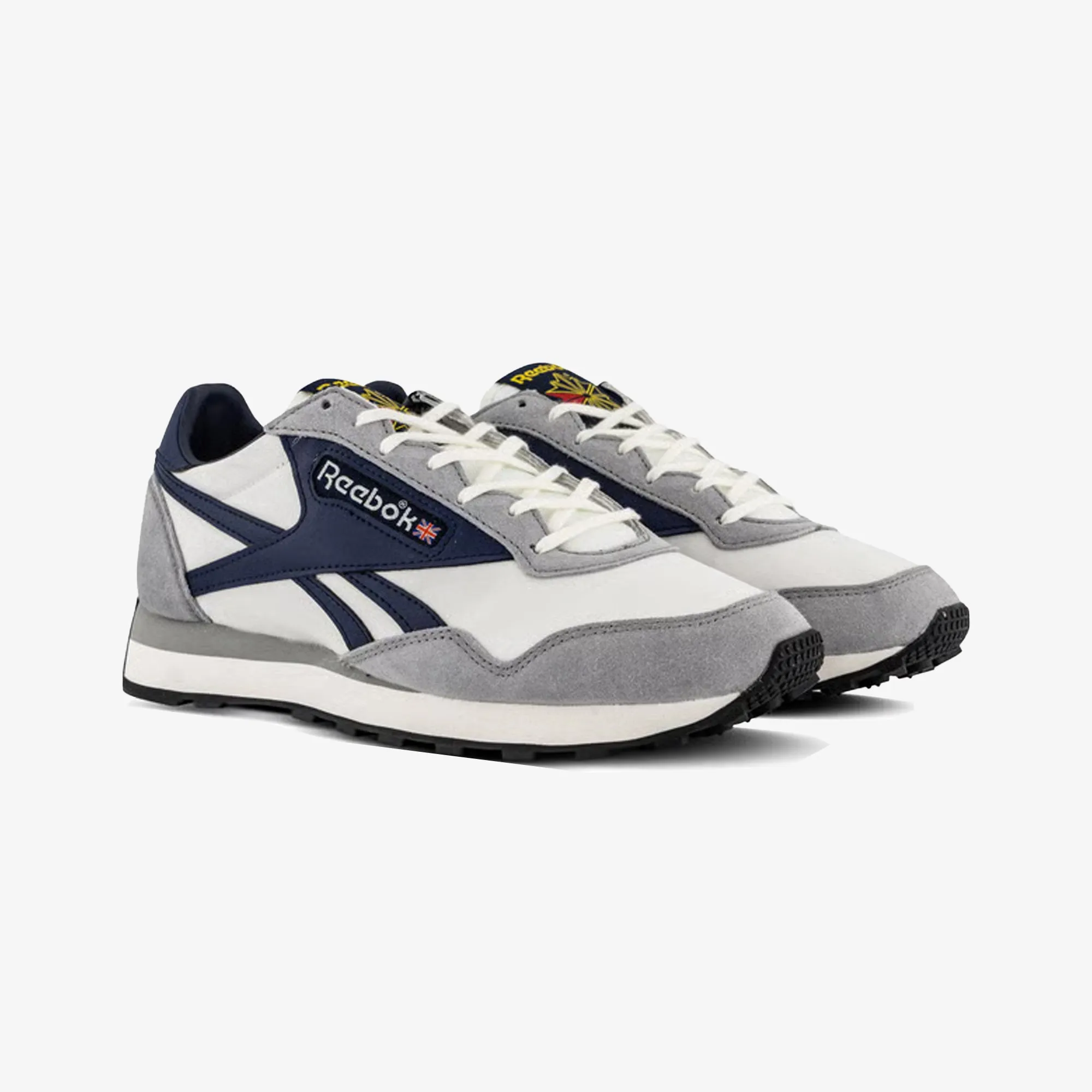 Fur Trim Reebok | AZTEC II { GREY 3/CHALK/VECTOR NAVY