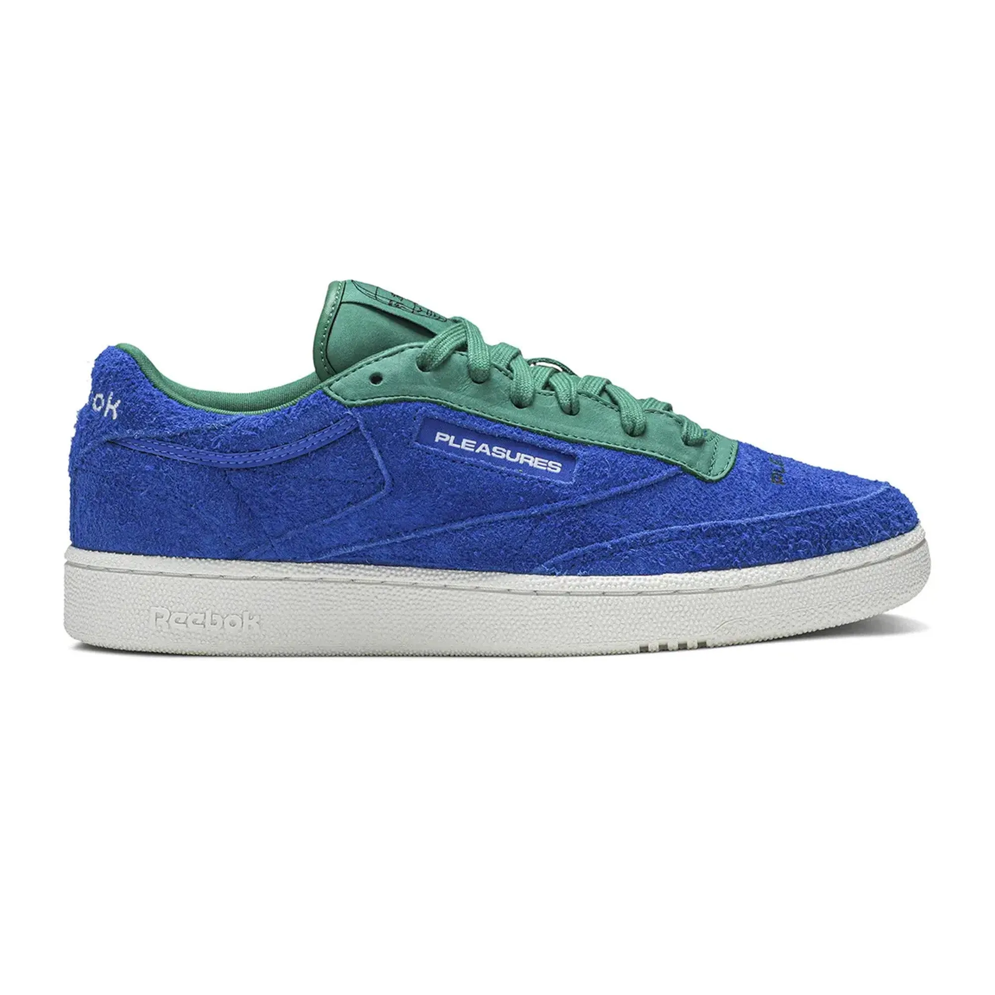rocker - sole running wear Anti   Abrasion Reebok x Pleasures 'Club C 85'