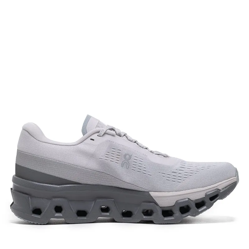 Adaptive Response Platform Thermoplastic Uppers Women's On Cloudmonster 2 - Frost/Rock