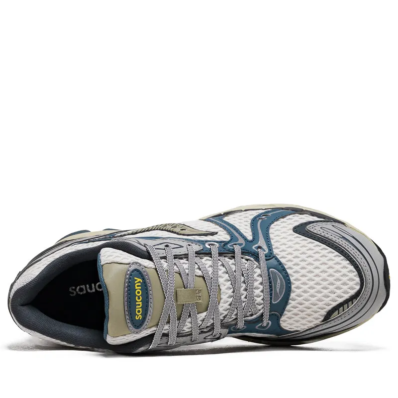 Saucony Progrid Triumph 4 - Ice/Orion Blue Anatomical Contour Footbed Adjustable Midfoot Strap