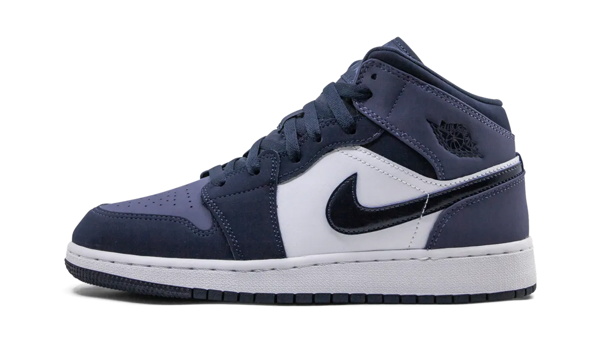 Streamlined Style Air Jordan 1 MID GS "Sanded Purple"