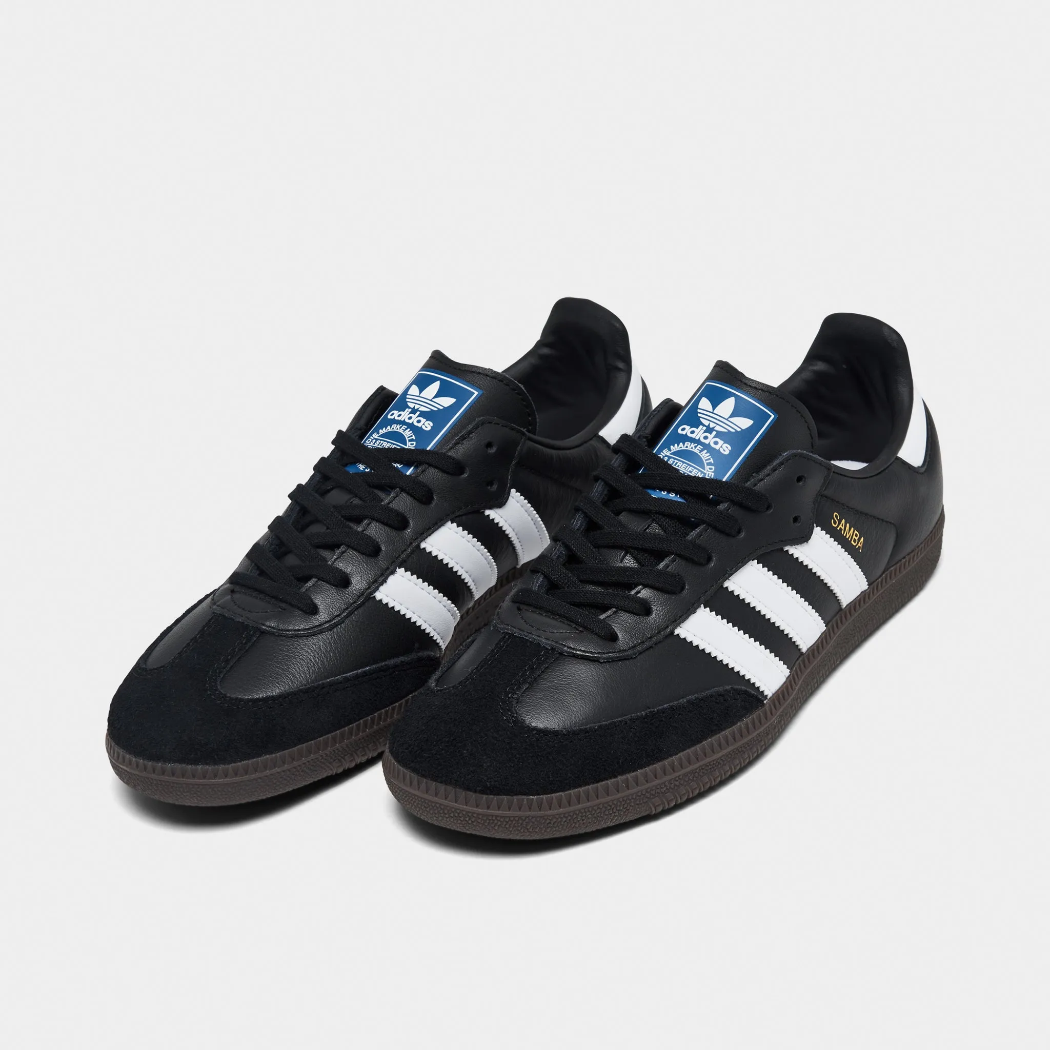 Clean Finish adidas Originals Juniors' Samba OG Core Black / Cloud White - Gum