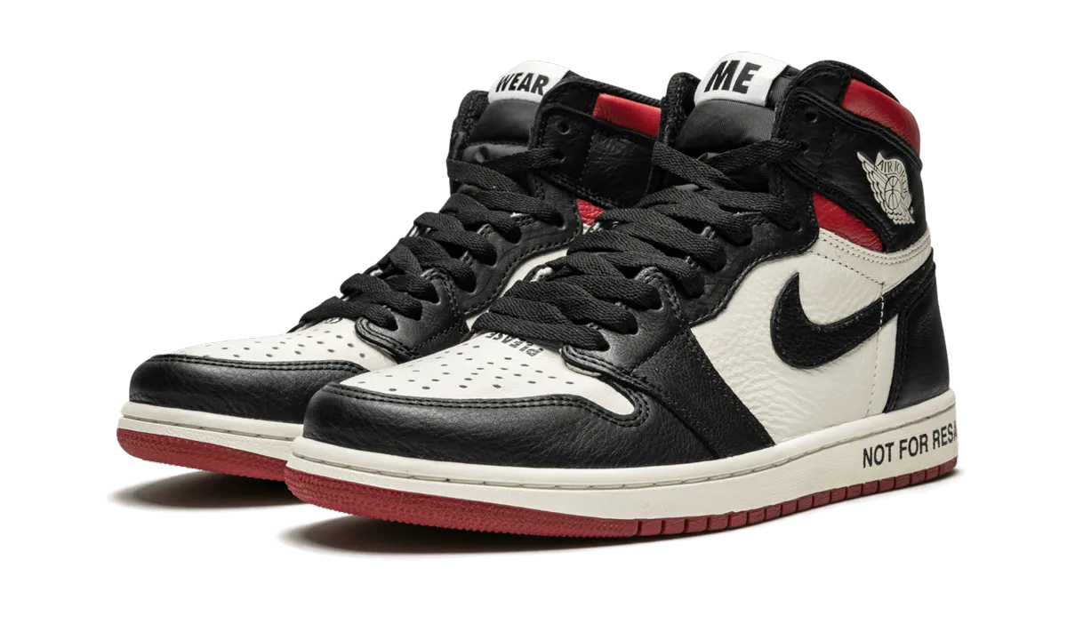 Natural Feel Air Jordan 1 Retro High OG NRG "Not For Resale"