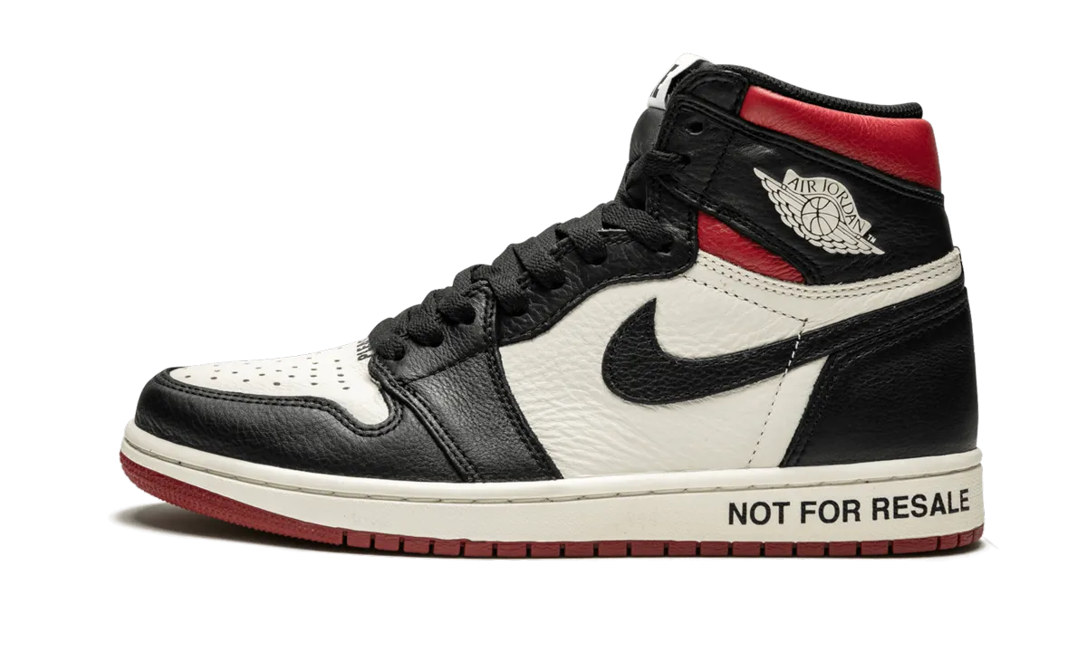 Fast Motion Air Jordan 1 Retro High OG NRG "Not For Resale"