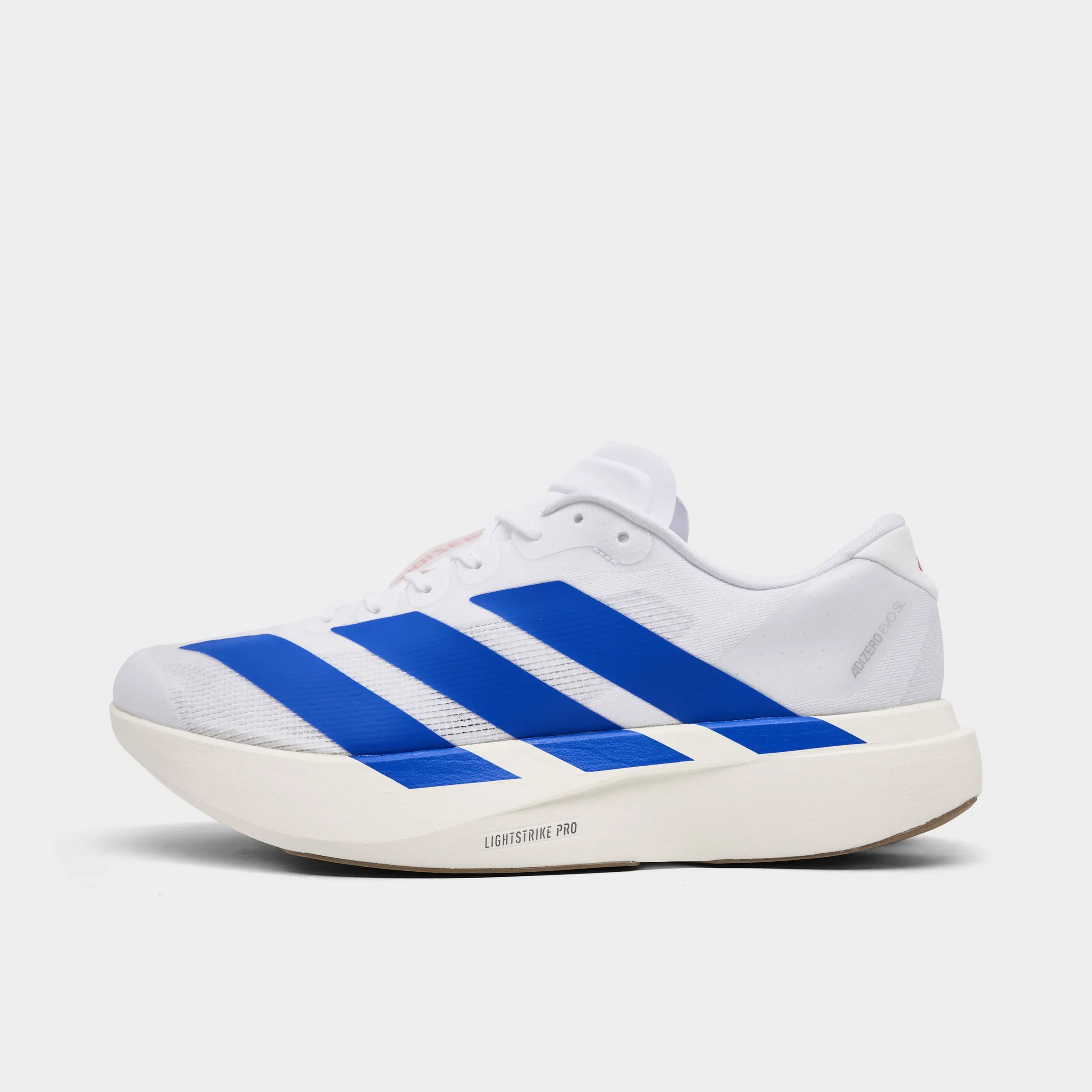 Impact Support adidas Adizero EVO SL White / Blue - Blue
