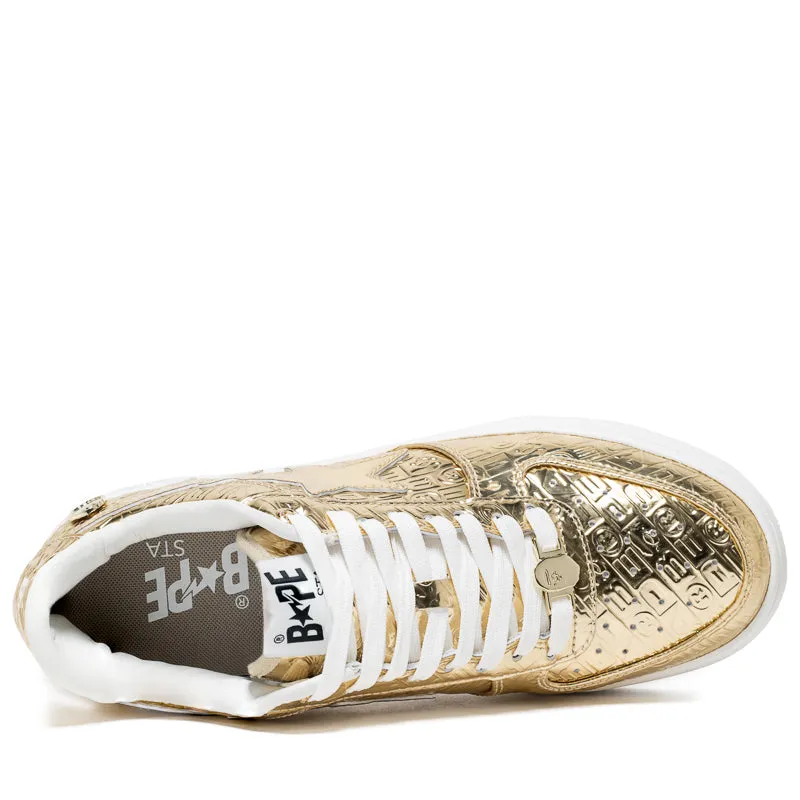 Built For Walk Seamless construction A Bathing Ape Bape Sta #5 - Gold