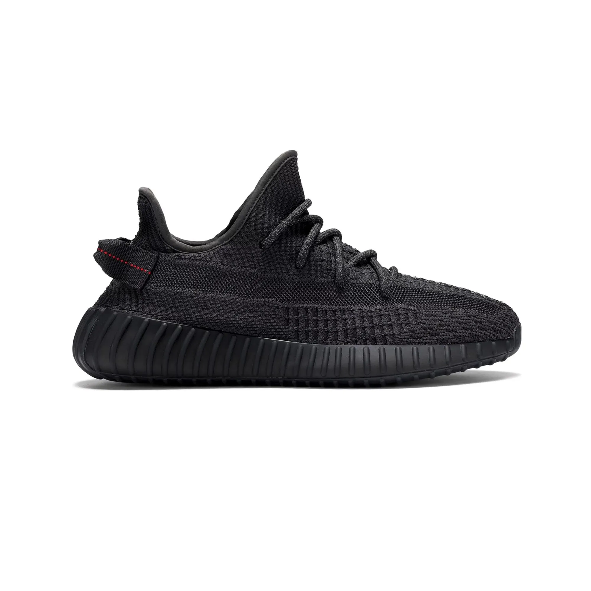 Heel Zone high - top style Yeezy Boost 350 V2 'Black Non-Reflective'