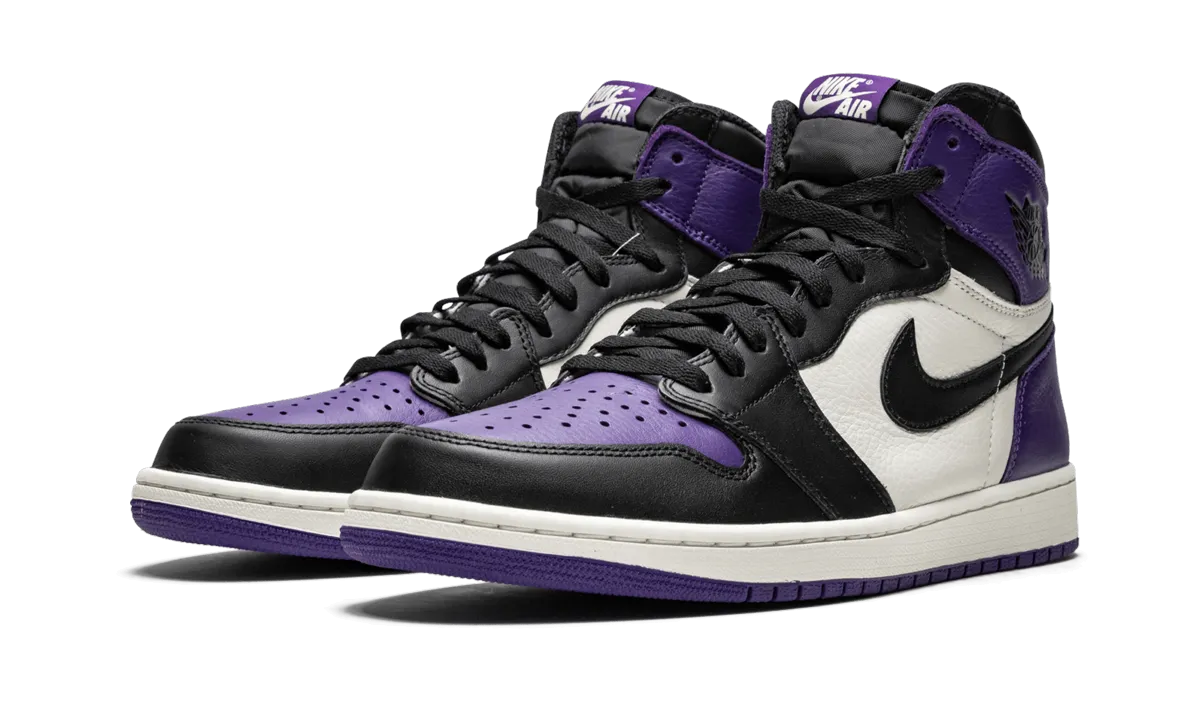 Traction Lug Configuration Air Jordan 1 Retro "Court Purple"