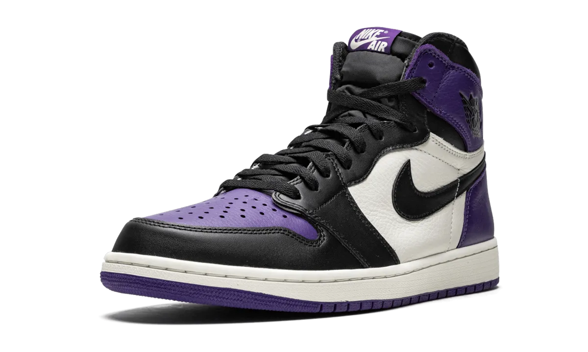Slip Choice Air Jordan 1 Retro "Court Purple"