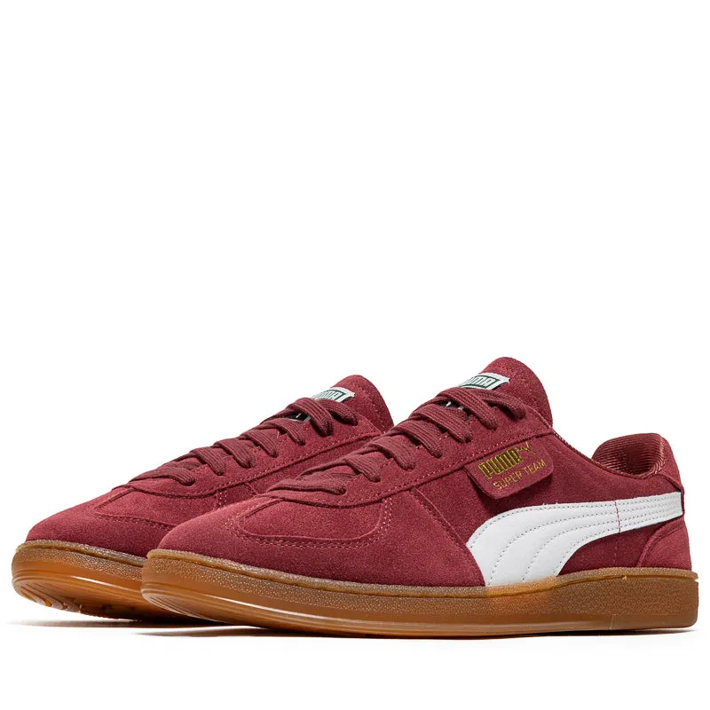 Puma Super Team Suede - Team Regal Red Functional shock absorption Plush Lining