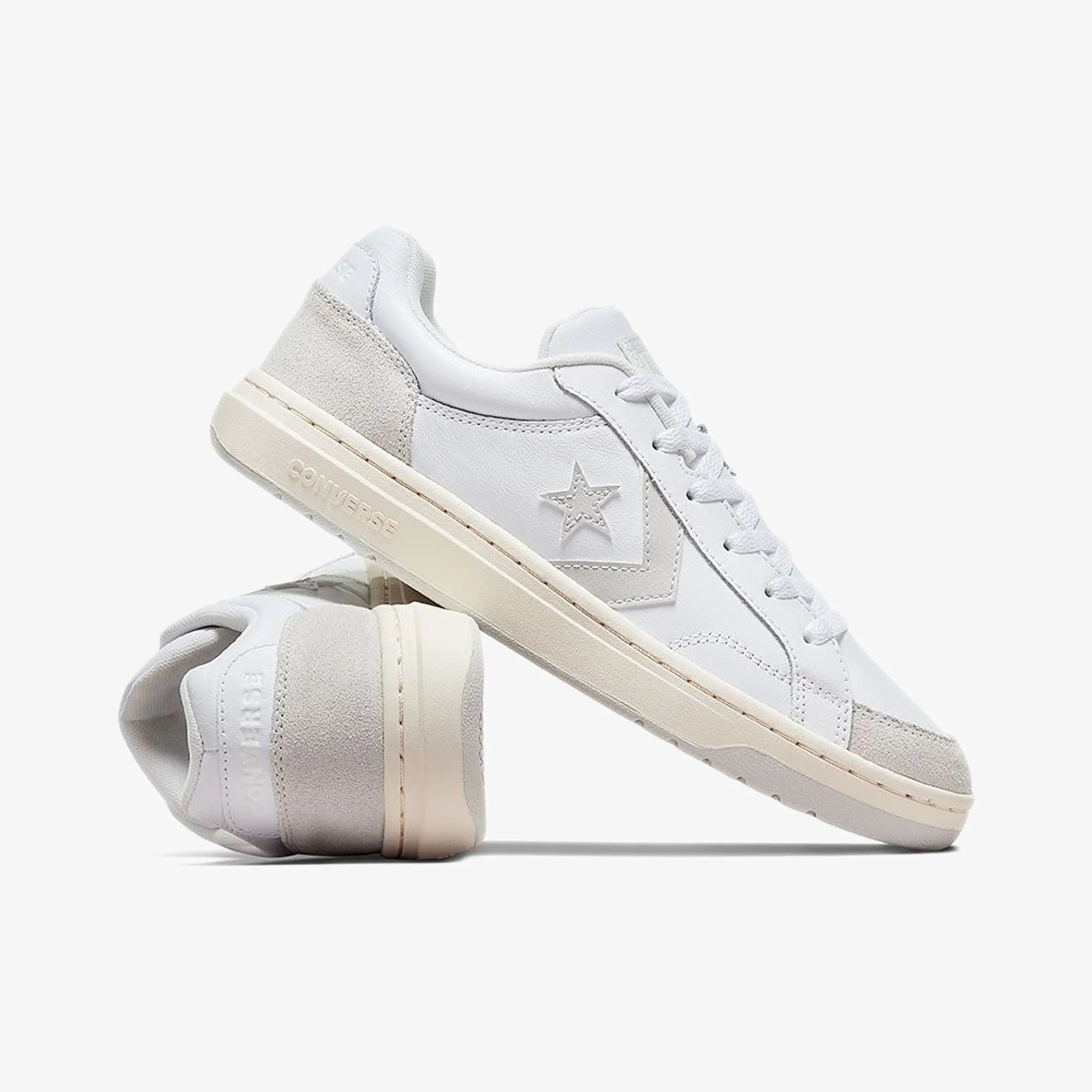CONVERSE | PRO BLAZE CLASSIC { WHITE/GREY Traction Enhanced Pattern