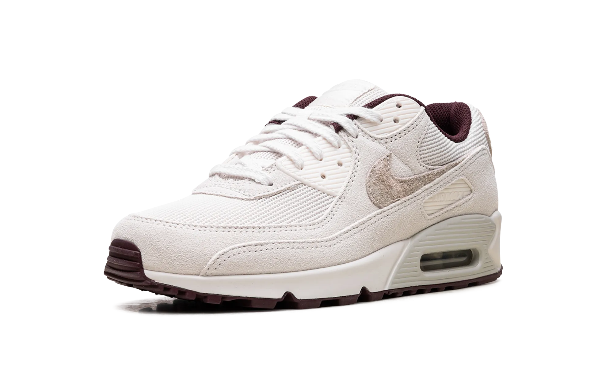 Air Max 90 PRM "Sail Burgundy Crush" composite - sole - feature shoes
