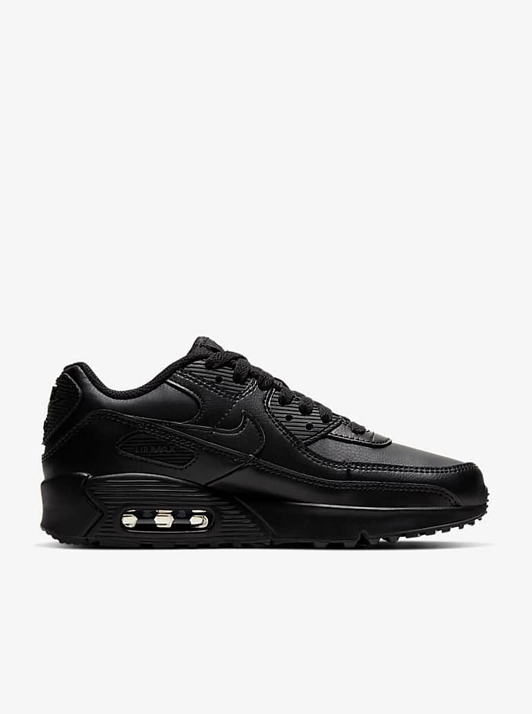 Air Max 90 Leather Youth tongue cross - country runner's shoe opportunity