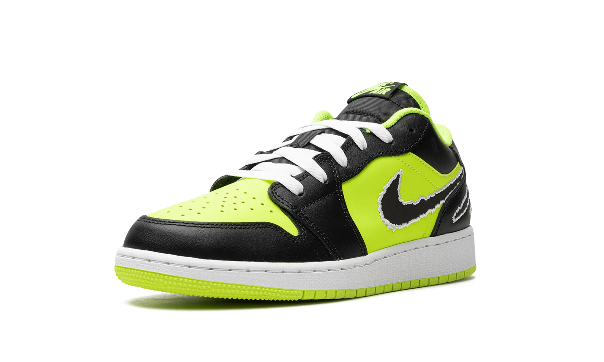 Air Jordan 1 Low SE GS "Black Cat" All-day Performance