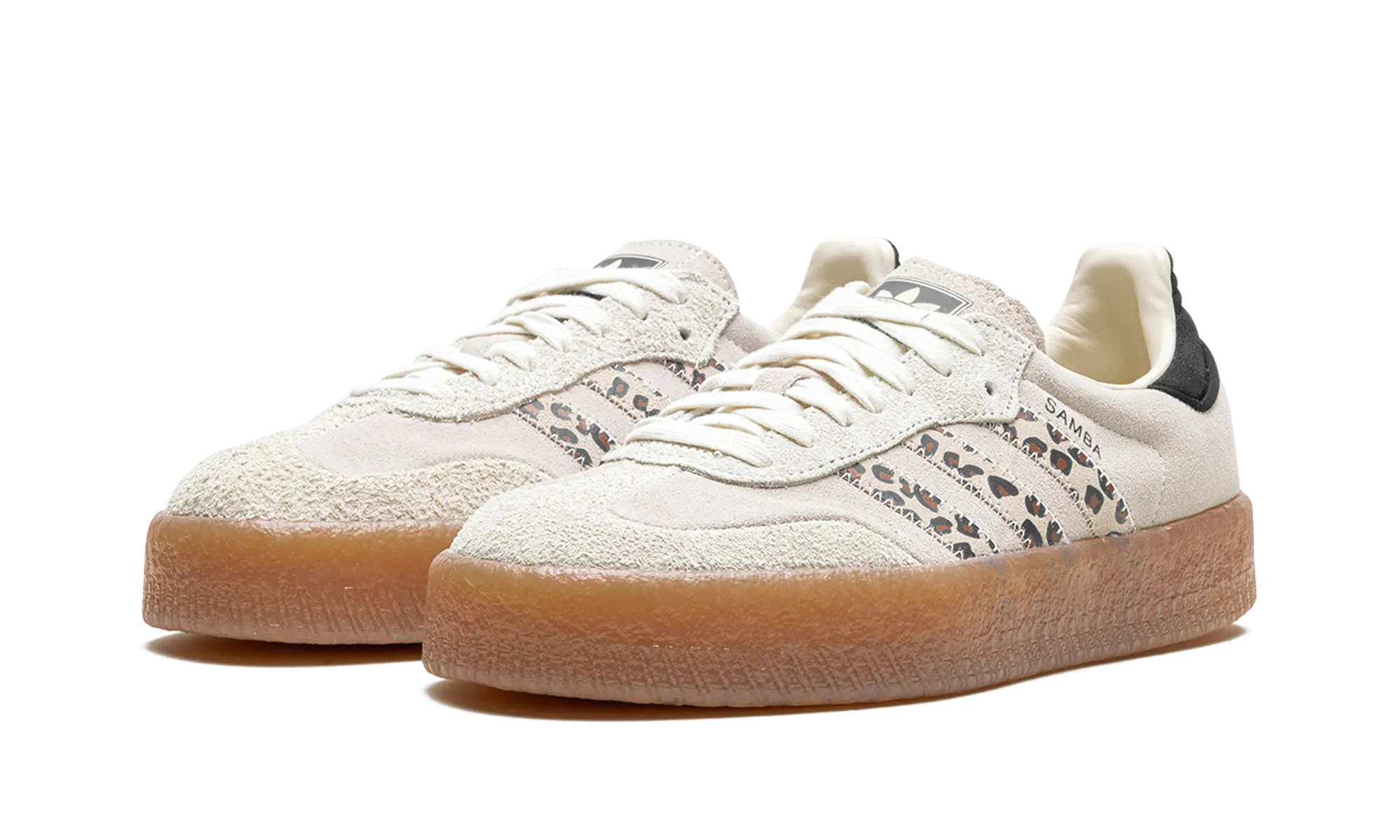 Sambae WMNS "Leopard Off White" Fast Hike Pastel tone