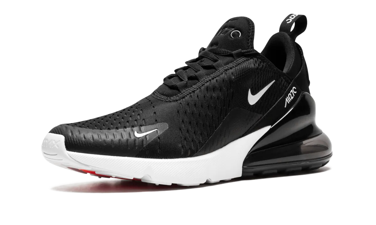 Air Max 270 "Black/White" red shoes
