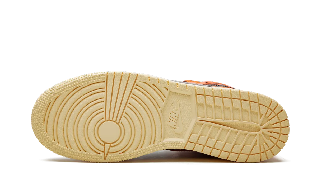 Hexagonal Tread Pattern Ultra grip Air Jordan 1 Retro High OG GS "Shattered Backboard 3.0"