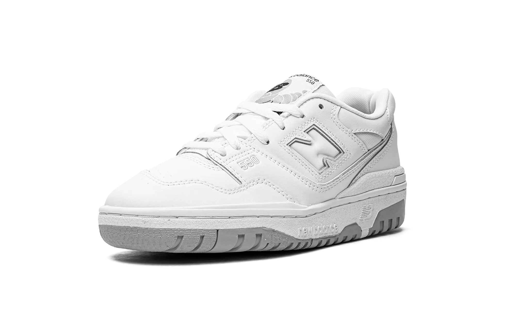 550 GS "White Grey" Outdoor Grip buckle closure shoes