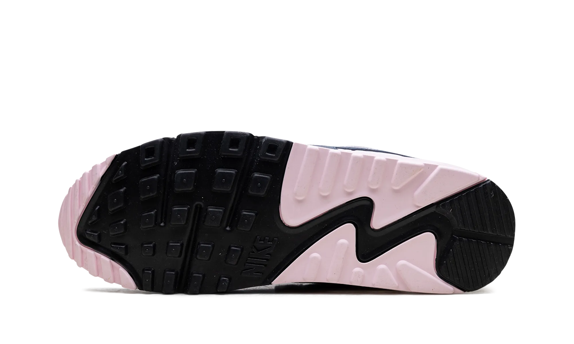 Air Max 90 "Pink Foam Armory Navy" half - marathoning shoes running in the park