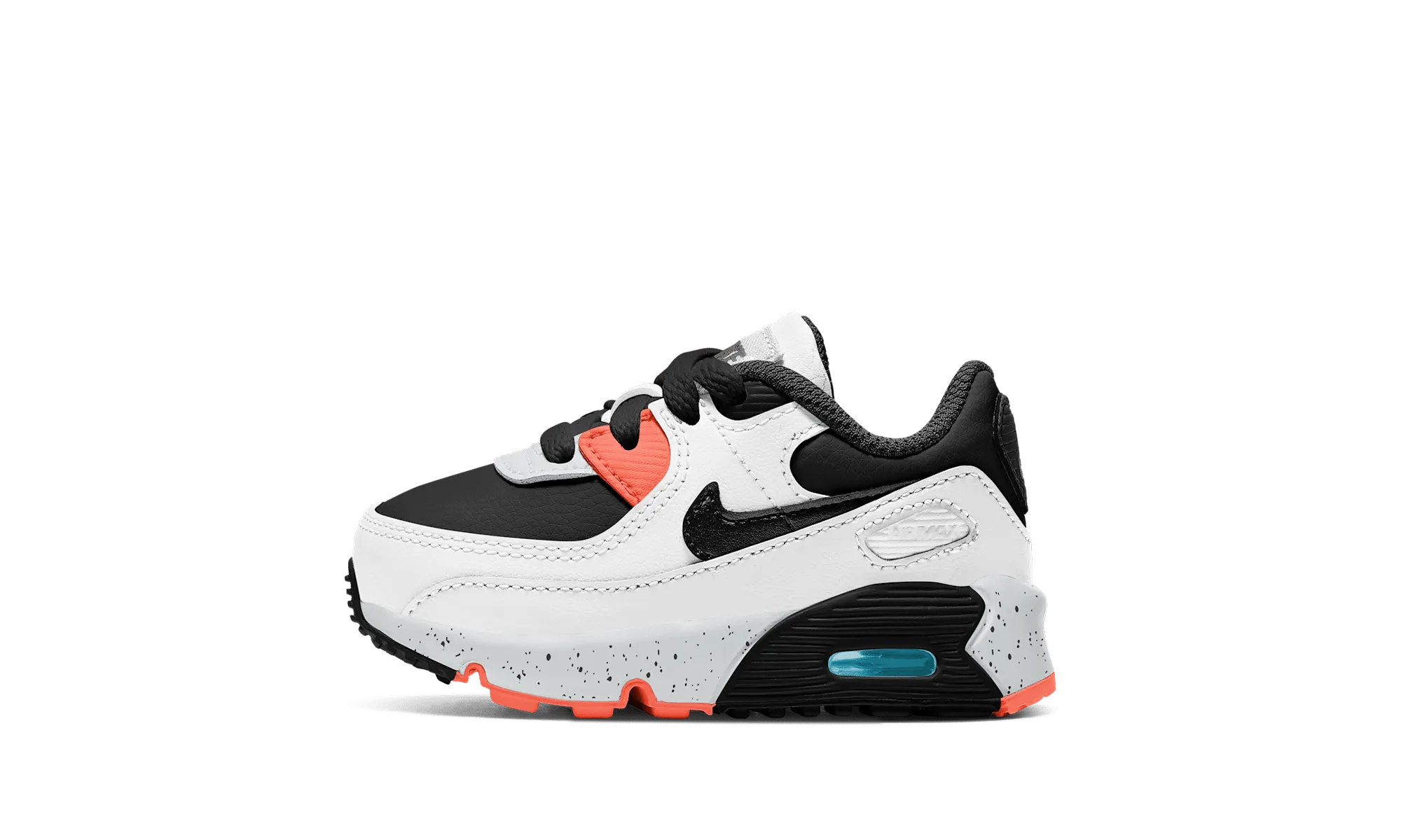 mesh - lining shoes Air Max 90 TD "White Black Orange"