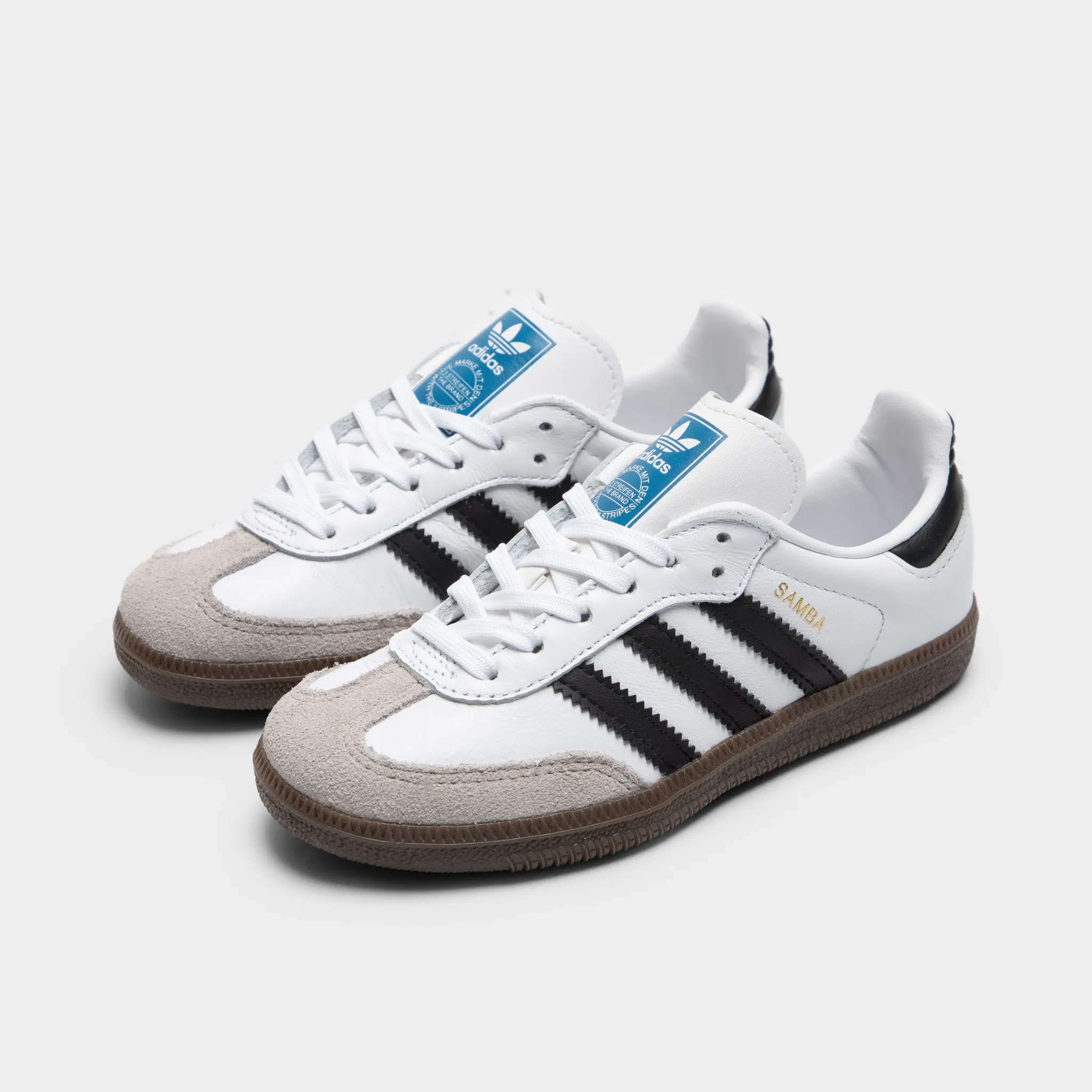 Ankle Support Stretch Fabric adidas Originals Children's Samba OG Cloud White / Core Black - Gum