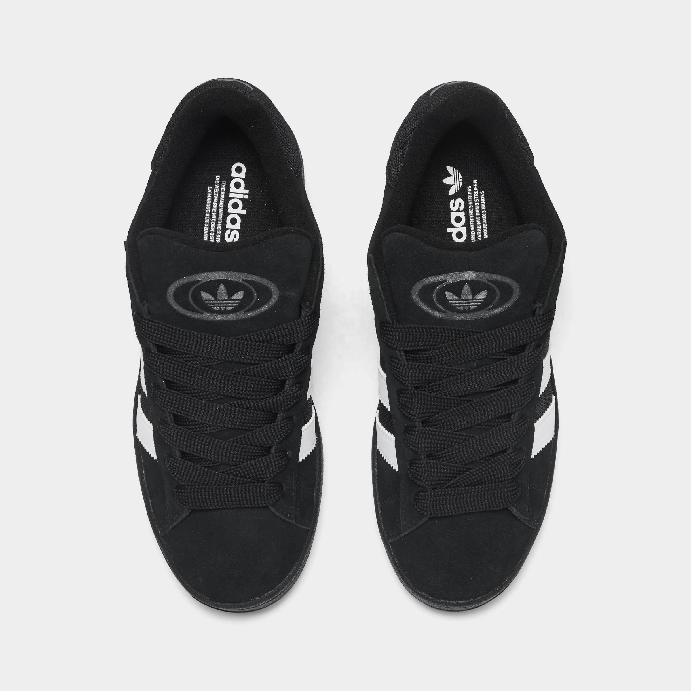 adidas Campus 00s Black / White Strong Cushion Lightweight Outsole