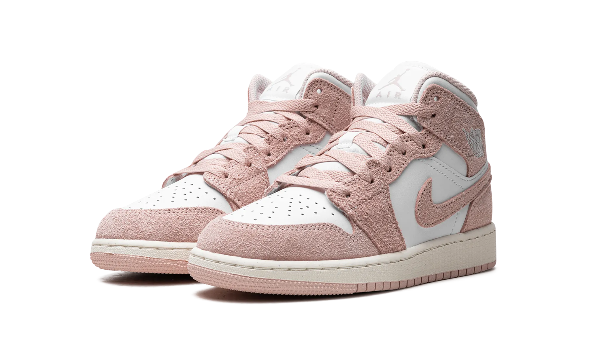 Comfortable ankle support Air Jordan 1 Mid SE GS "LEGEND PINK"
