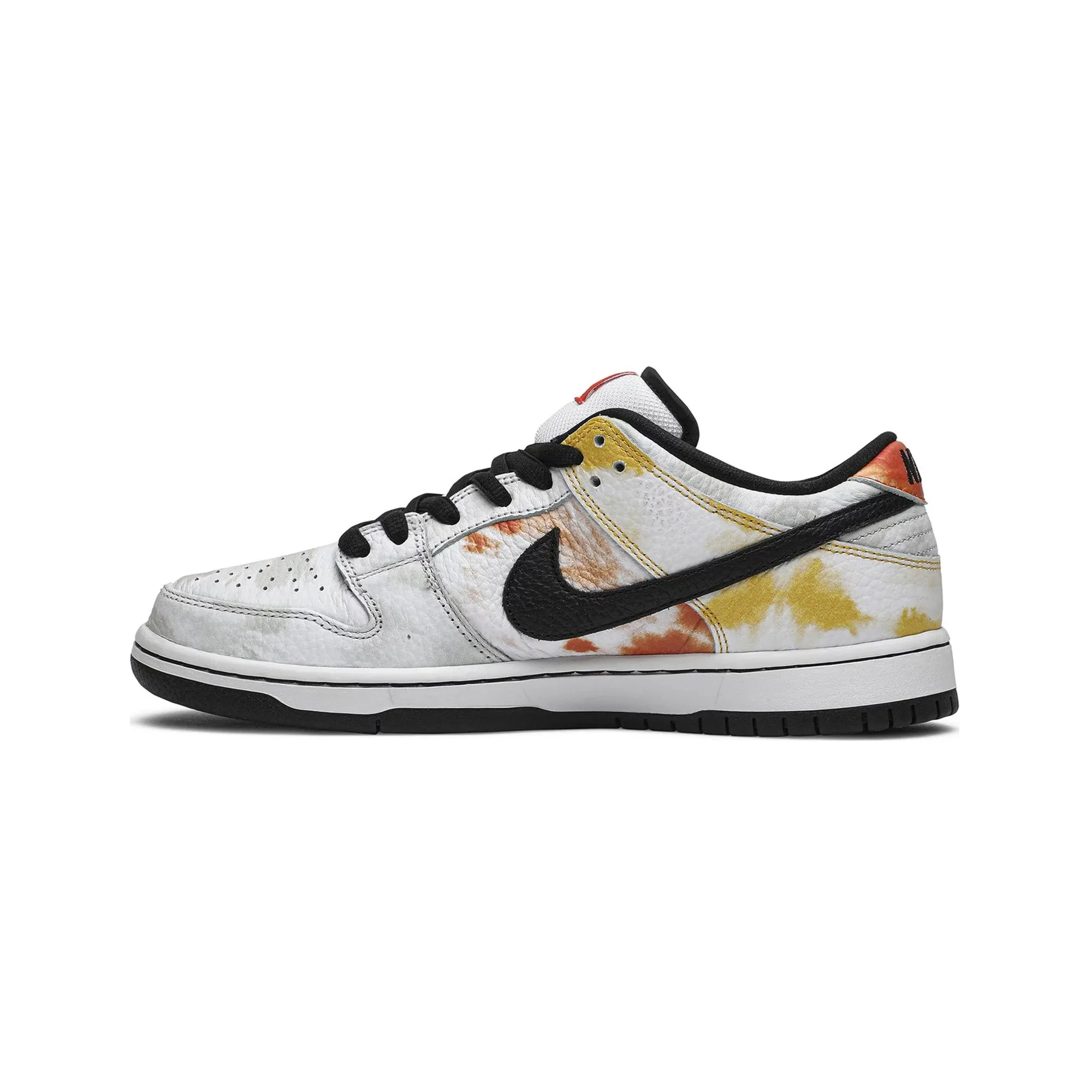 Vegan Material Technology Max Grip SB Dunk Low 'Raygun Tie-Dye White' (2021)
