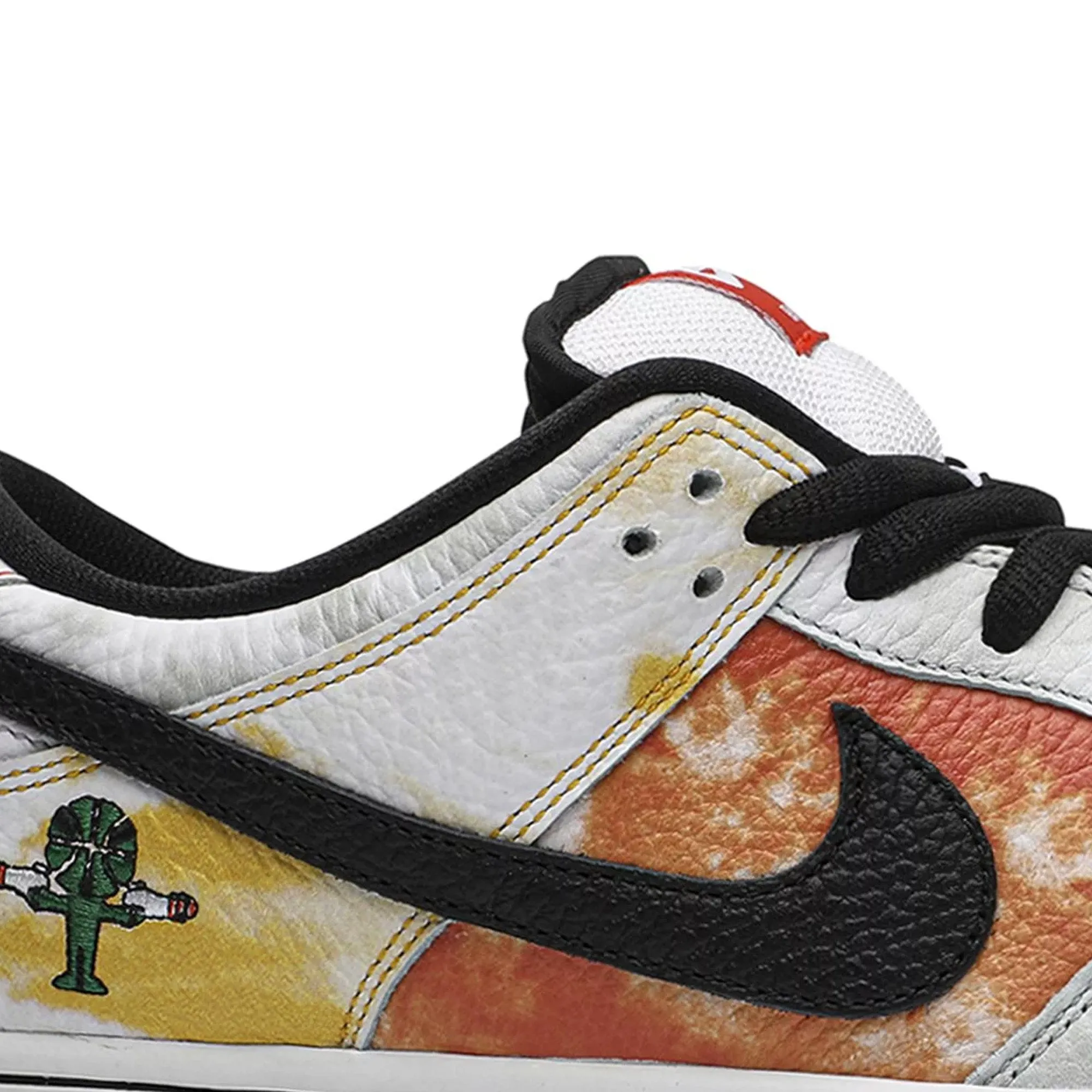 SB Dunk Low 'Raygun Tie-Dye White' (2021) Balanced Drop Height Neutral Control