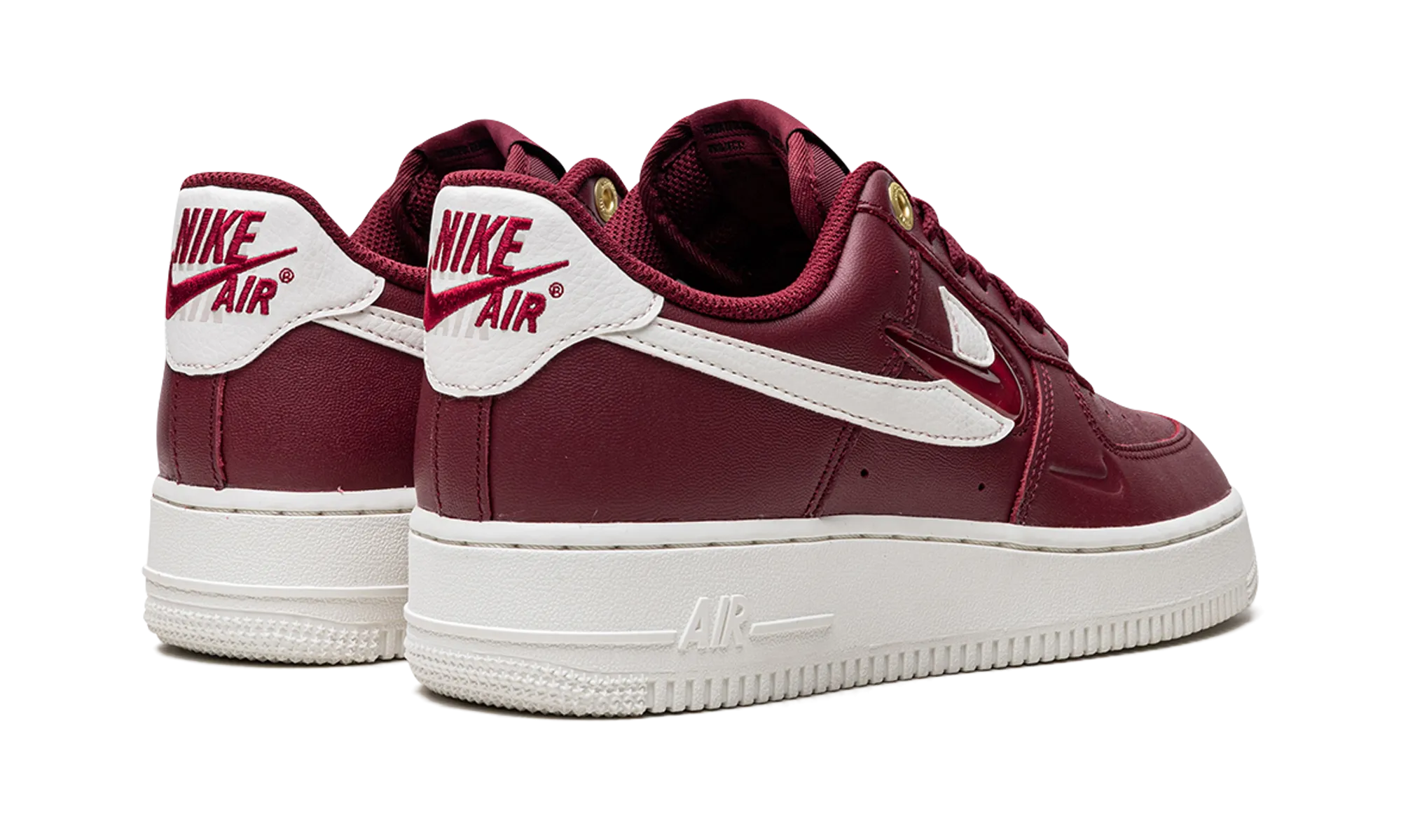 AIR FORCE 1 LO WMNS "Logo Pack - Deep Red" Shock Guard Comfort Linings