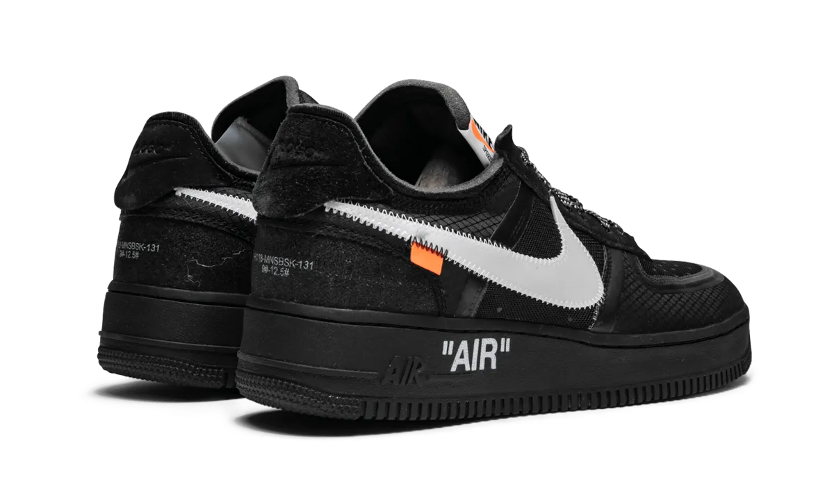 Performance Fit city lights Air Force 1 Low "Off-White Black"