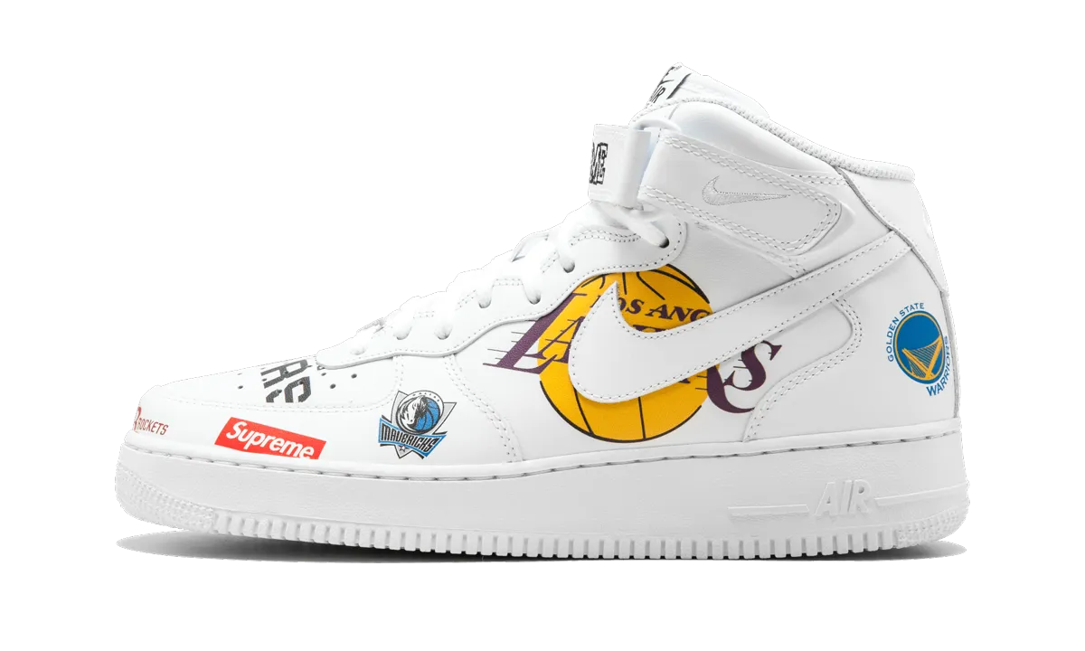 Lateral Support Air Force 1 MID 07 / Supreme "NBA"